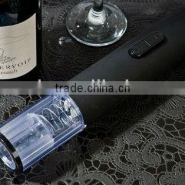 Promotional Automatic Corkscrew Electric plastic Wine Bottle Opener gift set KB1-60L