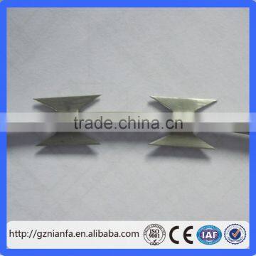 Security Equipment Sharp Galvanized Blade Barbed Wire (Guangzhou Factory)