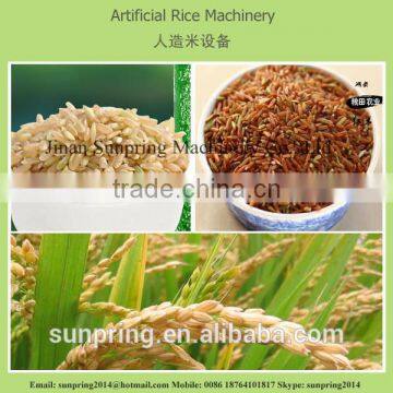 Extrusion nutrition rice processing line