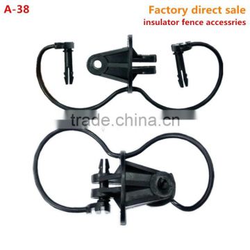 Black and PP UV resistance electric fence premium replacement pastic pin-lock insulator