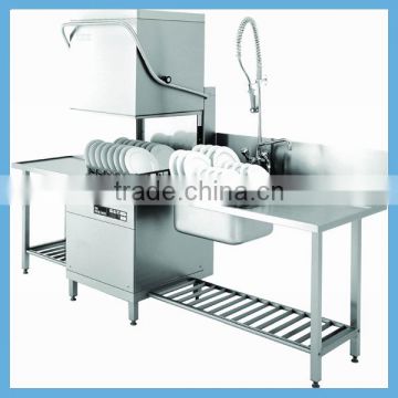 Commercial dish washers water usage 350 Liter/Hour dish dryer and washer capacity 120-240 automatic dish washer(