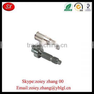 High Precision OEM Sreve Machine Processing Stainless Steel Straight Knurling Shaft photo-6