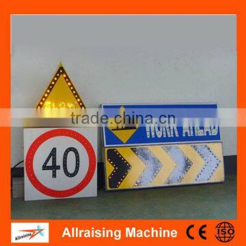 Solar Powered Speed Limit Led Traffic Warning Sign photo-3