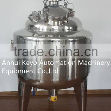 Vacuum Double Boiler for Cosmetics With Emulsifier Mixer photo-6