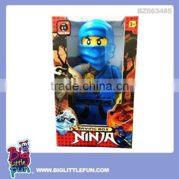 Ninja toy coin box,money saving box