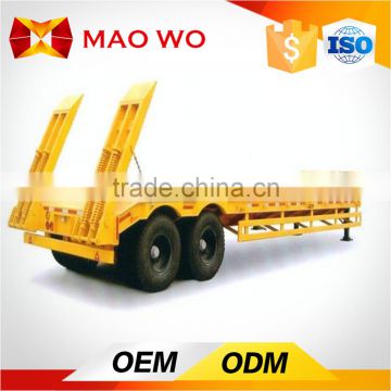 Cheap Price 30 Ton Low Flatbed Semi Trailer