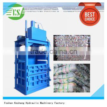 100T Used Clothes Textile Compress Baler Machine