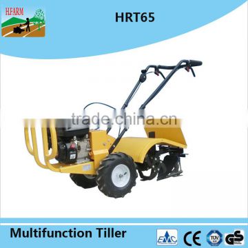 Farm and garden gasoline tiller cultivator