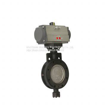 Manufacturer Direct Pneumatic Stainless Steel Butterfly Valve photo-4