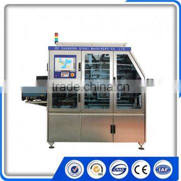 Full-Automatic & Competitive Economy Flat Surface Label Applicator Adhesive Paper Labeling Machine