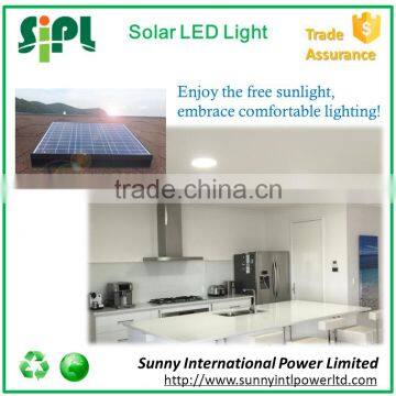 Clean energy solar led panel kits solar panel powered home light with smart radar sensor