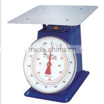 Platform weighing scale spring food kitchen apparatus