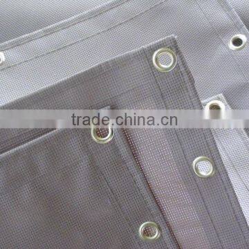 grey color PVC safety net , high quality safety net