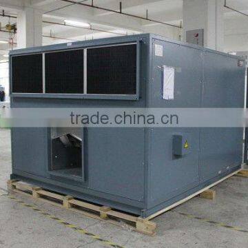Wast heat recovery exchanger ventilation system