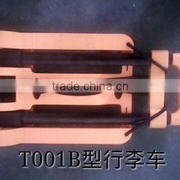 Folding Luggage Wheelbarrow/4 Wheel Wheelbarrow/luggage Trolley/luggage Cart/plastic Wheelbarrows photo-4