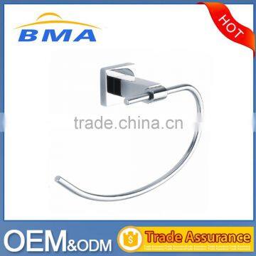 2016 Fashion Chrome Bathroom Wall Mounted Towel Ring