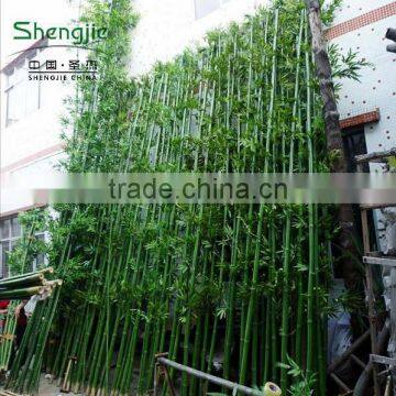 Wholesale decoration Artificial Tree Leaves Bamboobamboo poles