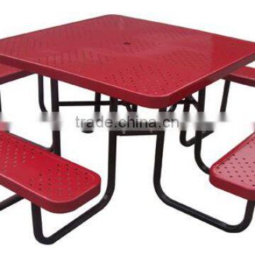Outdoor Metal Assemble Table And Chairs photo-2