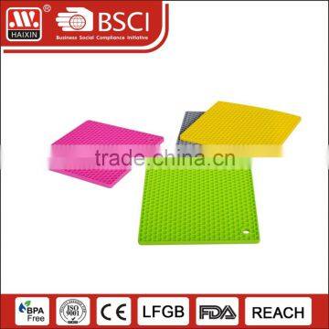 Wholesale Custom High Lever Heat Proof Resistant Square Silicone Spacer Mat For Sale