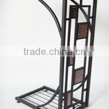 New Geometric Design Wooden TV Tray Snack Table Slate Sofa Couch Side Table photo-5