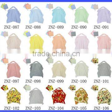 Popular Design Seersucker Fabric Breast Feeding Nursing Cover Cloth photo-6