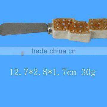 small ceramic butter spreader knife