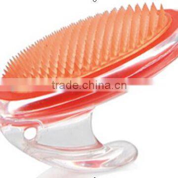 plastic brush head shampoo scalp massage massage brush head massager