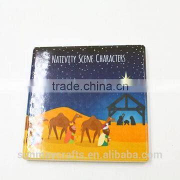 Custom Cheap Ceramic Nativity Scene Characters Souvenir Plates for Sale photo-2