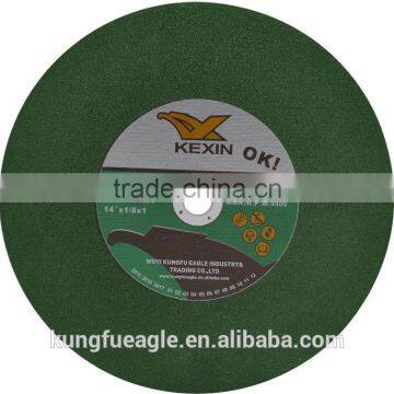 350*3*24.5mm abrasive cutting wheel for metal and stainless steel cutting disc