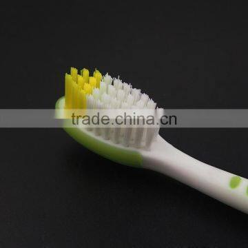 Top Quality Nylon Bristles for Adult Anti Bacterial Double Color Lovely Kids Toothbrushes photo-4