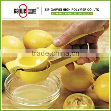 plastic lemon hand squeezer