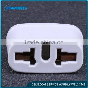 Euro to us Plug Travel Adapter White photo-2
