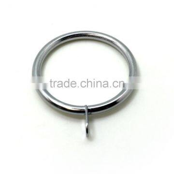 DYI Metal Curtain Rod Ring Fixed Eyelet Chrome Plated ID43mm/OD52mm photo-2