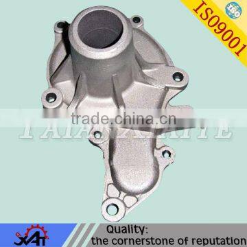 aluminum casting resin sand casting water pump body for auto engine