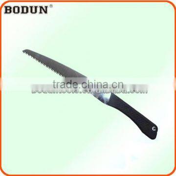 B9011 Mini black rubber handle pruning saw&folding saw&hand saw