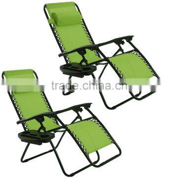 Classic Steel Tube Folding Adjustable Zero Gravity Chair photo-6