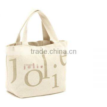Factory Cheap Price Original Color 10OZ Canvas Small Size Handbag With Customized Logo photo-3