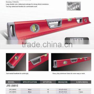 Aluminum Level Anti-shock End Caps Special Vial Leveling Staff photo-2