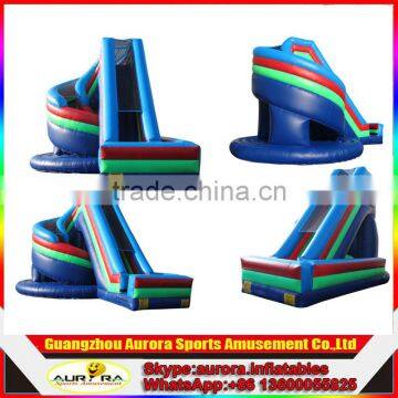 New design spiral inflatable slide with high quality