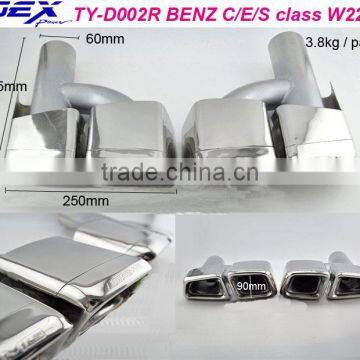 auto exhaust tip for ben z amg C/E/S class w221