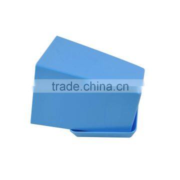 Square Plastic Light Color Flower Pot photo-5