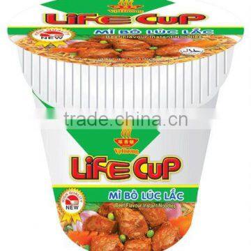 Beef flavour instant rice noodles 60gr- VI HUONG