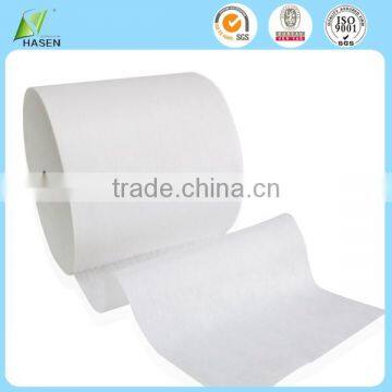 Durable high quality wood pulp spunlace nonwoven jumbo roll