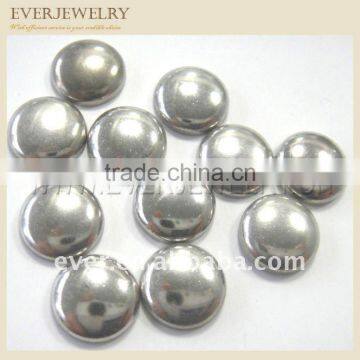 metal round hot fix,hot fix dome stud,convex metals hot fix