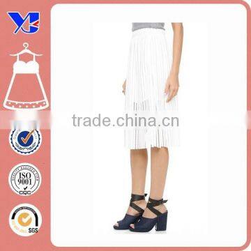 Latex White Women Latest Skirt Design Pictures photo-4