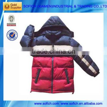 Stock winter Boys' padding jacket