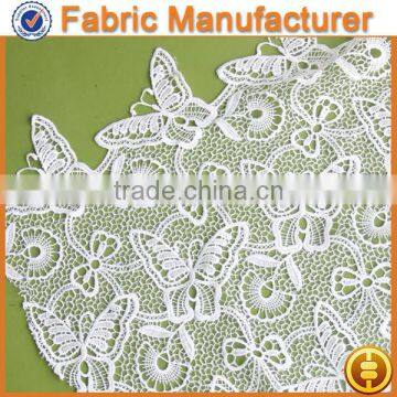 E cicheng textile chemical embroidery lace fabric water soluble applique fabric