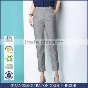 Haren pants OL 2017 spring summer radish occupation high waist slim jeans casual trousers custom made