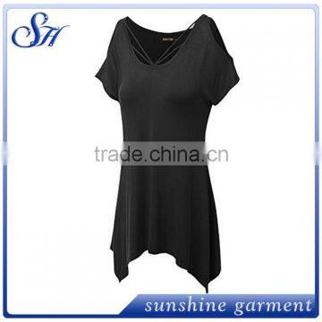 Soft Fabric Women's Wear Blouse Tops 2017 photo-2