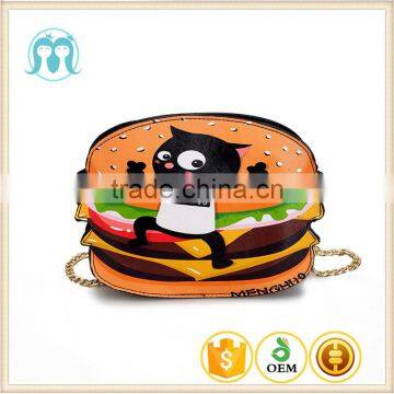 Alibaba hot 2016 cute biscute kid bag wholesale plush kindergarten purse for 3 year old kid